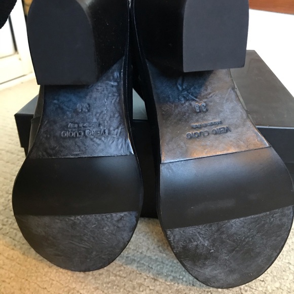 Steven by Steve Madden Black Leather Joni Boot New - Picture 3 of 7